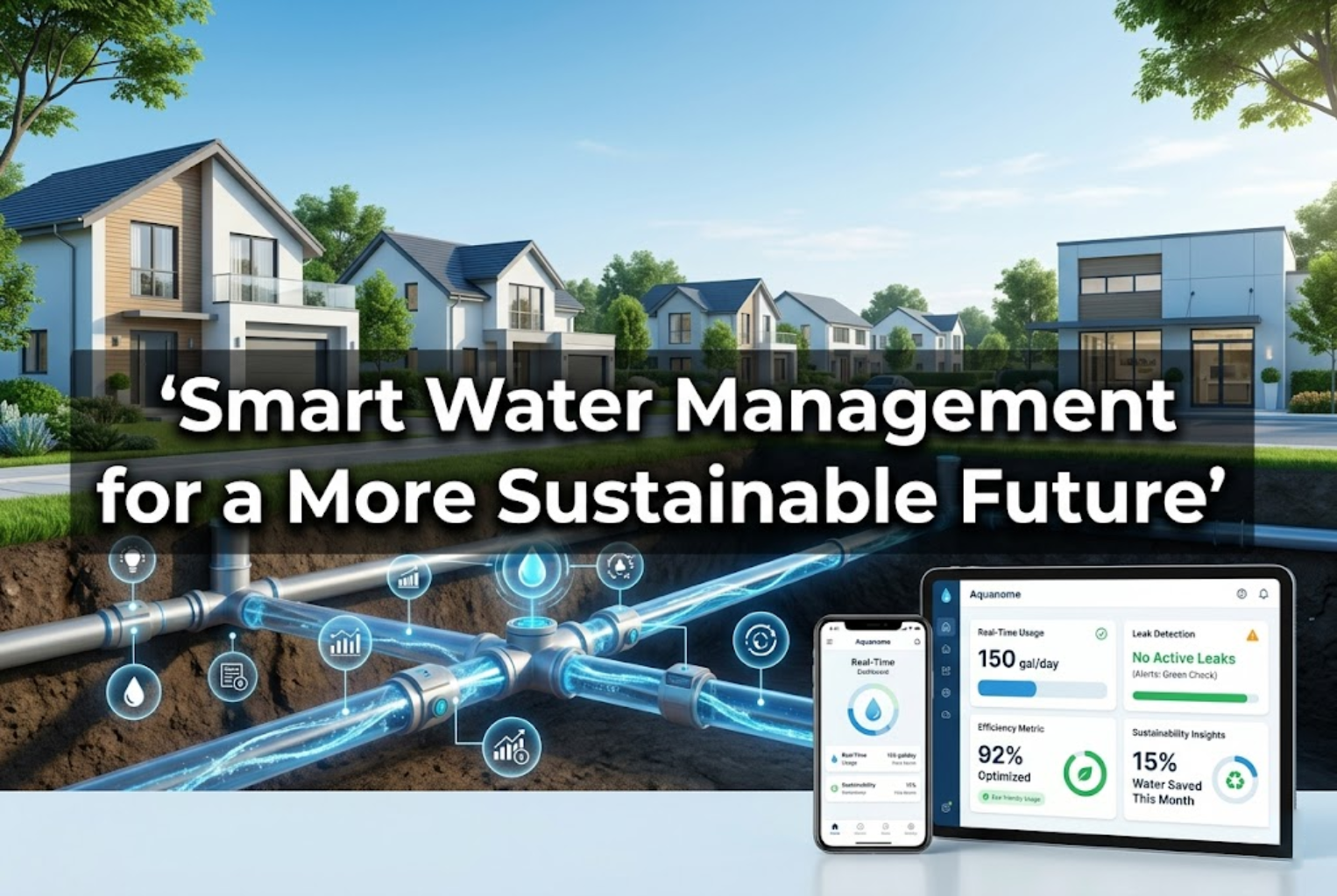 Smart Water Management for a More Sustainable Future - Blog Image