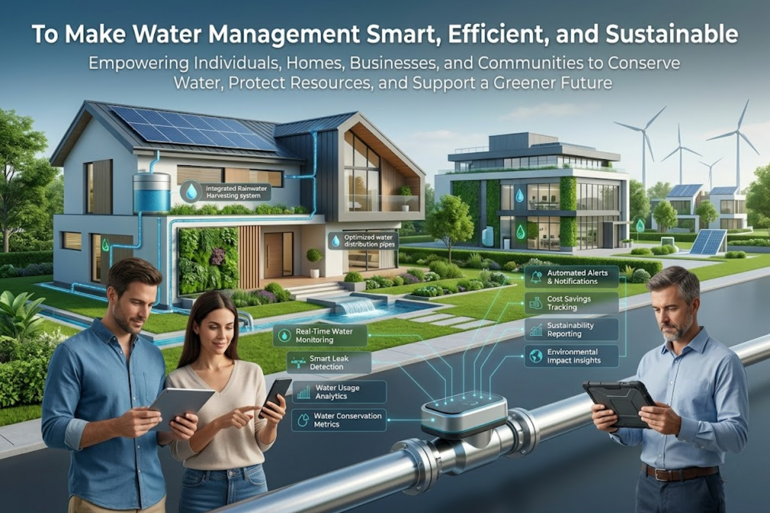 To Make Water Management Smart, Efficient, and Sustainable - Featured Image